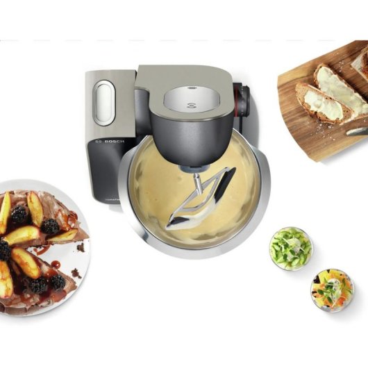 Robot de cocina Bosch MUM59N26DE 1000 W 3,9 L Acero inoxidable