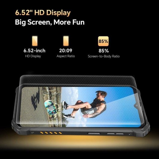 Oukitel WP23 Plus 4G 4GB 128GB 6.52" Orange