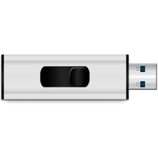 Unità flash USB MediaRange MR916 32 GB USB-A 3.2 Gen 1 scorrevole nero argento