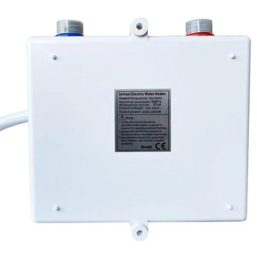 Calentador eléctrico genérico 4600W portátil sin tanque con pantalla LCD