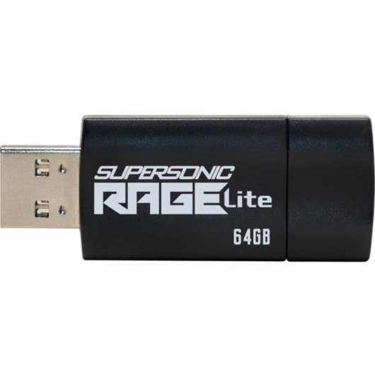 Unidad flash Patriot Supersonic Rage Lite 64 GB USB 3.2 Gen 1 deslizante