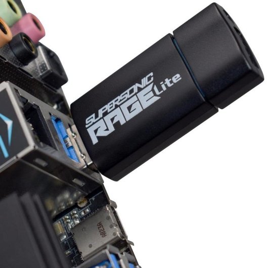Unidad flash Patriot Supersonic Rage Lite 64 GB USB 3.2 Gen 1 deslizante