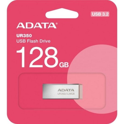 Clé USB ADATA UR350 128 Go USB-A 3.2 Gen 1 Métal Marron