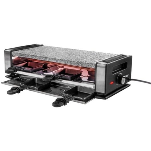 Parrilla intérieure Unold 48760 Raclette 8 personnes 1200 W Noir/Acier inoxydable