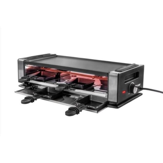 Parrilla intérieure Unold 48760 Raclette 8 personnes 1200 W Noir/Acier inoxydable