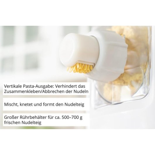 Máquina de pastas Unold Nora 68820 Eléctrica 13 formas 500 g