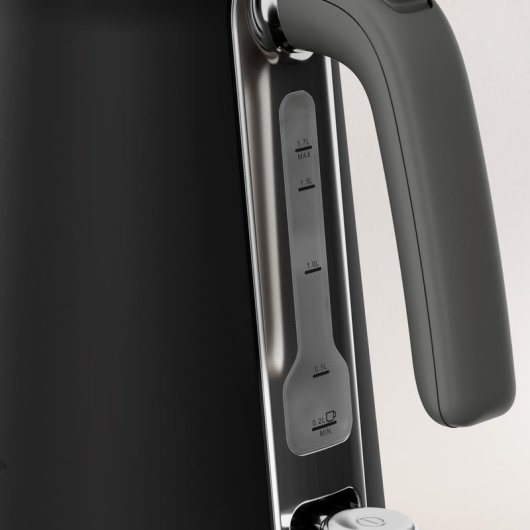 Bollitore elettrico Tefal Collection KI6668E0 1,7 L 2400 W Nero Acciaio inossidabile