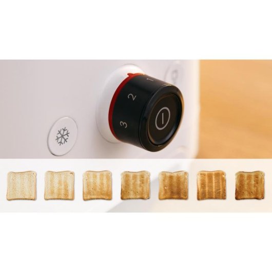 Tostadora Bosch TAT3M121 4 rebanadas 950 W Blanc
