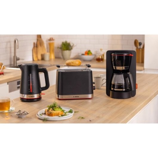 Bouilloire électrique Bosch TWK3M123 1,7 L 2400 W Noir