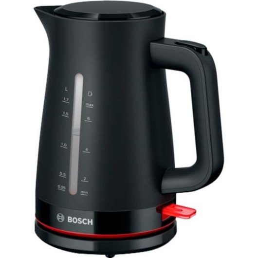 Bouilloire électrique Bosch TWK3M123 1,7 L 2400 W Noir