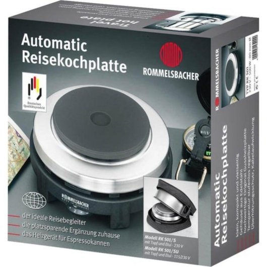 Plaque de cuisson Rommelsbacher RK 501/SU 1 zone 500W