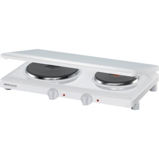 Piastra di cottura Rommelsbacher THL 3097/A 2 zone 3000W Bianca