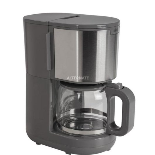 Caffettiera a filtro Braun KF 1500 GY 1,25 L 10 Tazze acciaio inox