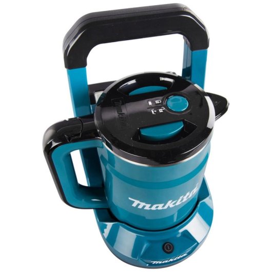 Hervidor de agua Makita DKT360Z 0,8 L Sin cables Negro/Azul
