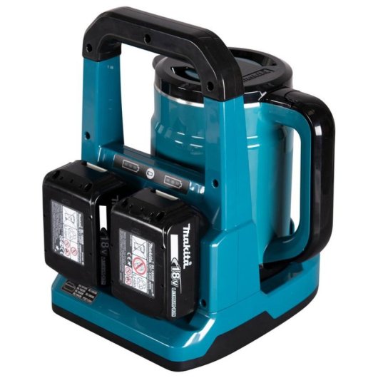 Hervidor de agua Makita DKT360Z 0,8 L Sin cables Negro/Azul