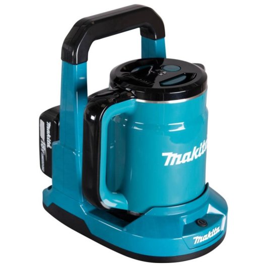 Hervidor de agua Makita DKT360Z 0,8 L Sin cables Negro/Azul