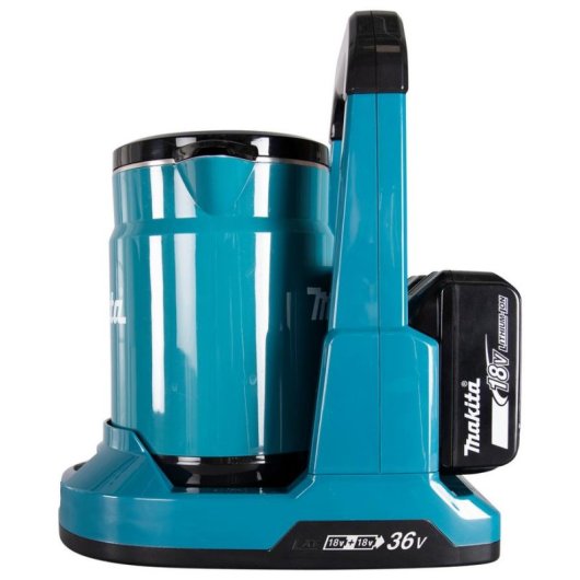 Hervidor de agua Makita DKT360Z 0,8 L Sin cables Negro/Azul