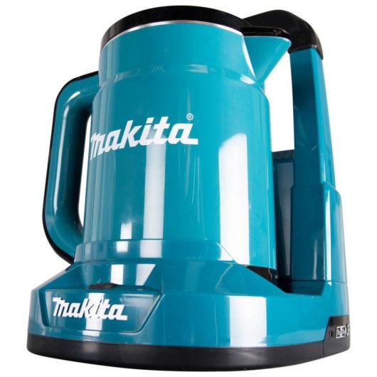 Hervidor de agua Makita DKT360Z 0,8 L Sin cables Negro/Azul