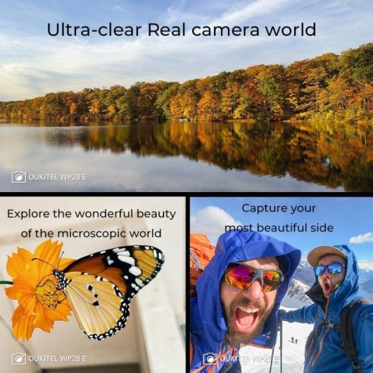 Oukitel WP28 E 4G 4GB 64GB 6.52" Schwarz