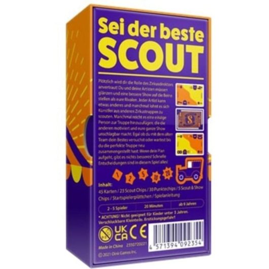 Kartenspiel Pegasus Scout für 2 bis 5 Spieler, ab 9 Jahren