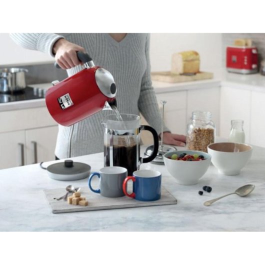 Wasserkocher Kenwood kMix 1 L 2200 W Rot Metall