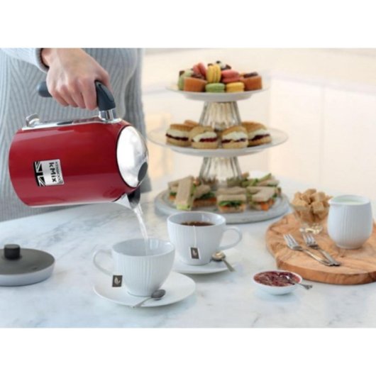 Wasserkocher Kenwood kMix 1 L 2200 W Rot Metall