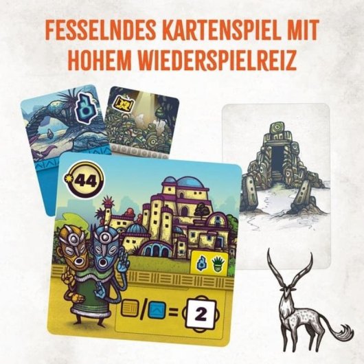 Jeu de cartes KOSMOS Faraway pour 2-6 joueurs