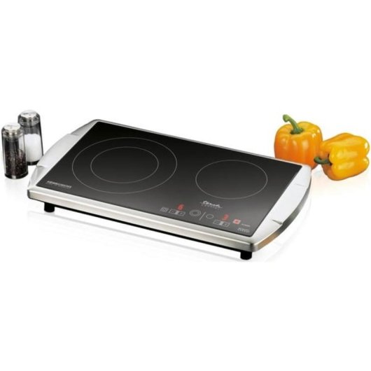 Kochplatte Rommelsbacher CT 3403/TC Keramik 2 Zonen 3400 W