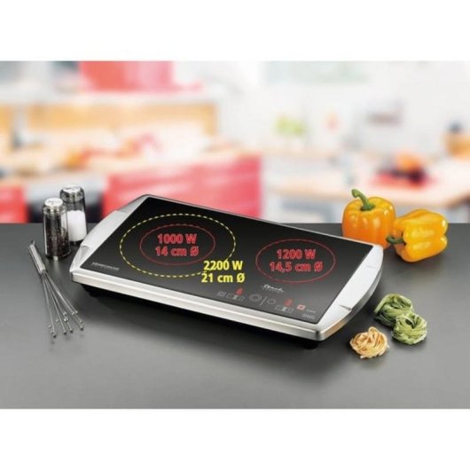 Kochplatte Rommelsbacher CT 3403/TC Keramik 2 Zonen 3400 W