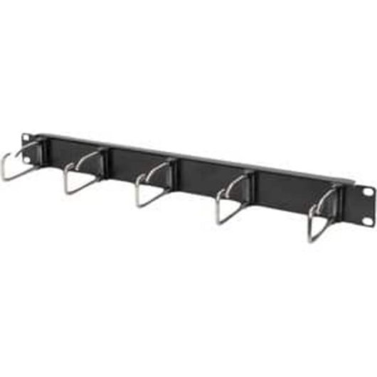 Kabelmanagementpanel Digitus für 19"-Racks 1HE mit Stahlbügeln