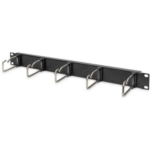 Kabelmanagementpanel Digitus für 19"-Racks 1HE mit Stahlbügeln
