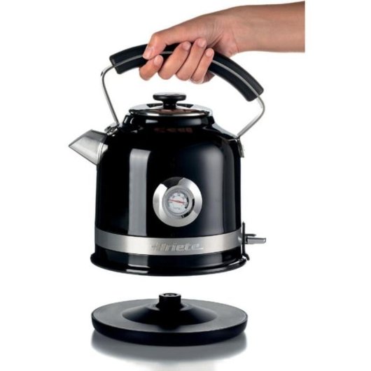 Tetera eléctrica Ariete 2854/02 1,7 L 2000 W Negro Acero inoxidable