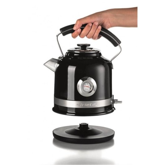 Tetera eléctrica Ariete 2854/02 1,7 L 2000 W Negro Acero inoxidable