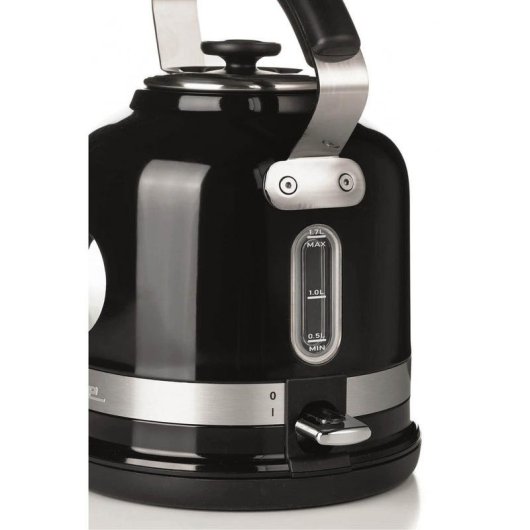 Tetera eléctrica Ariete 2854/02 1,7 L 2000 W Negro Acero inoxidable