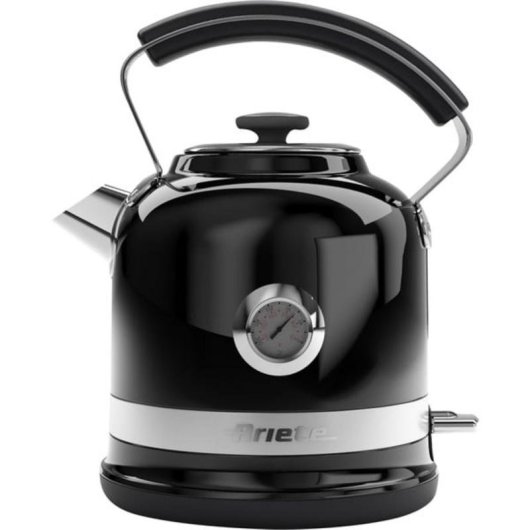 Tetera eléctrica Ariete 2854/02 1,7 L 2000 W Negro Acero inoxidable