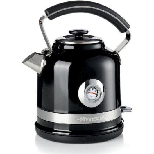 Tetera eléctrica Ariete 2854/02 1,7 L 2000 W Negro Acero inoxidable