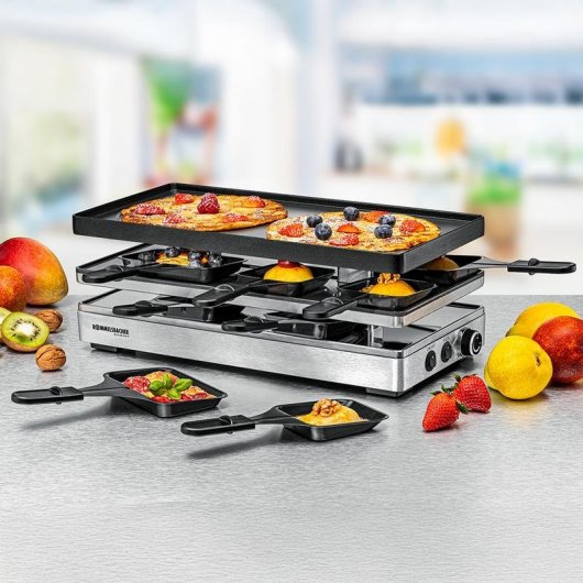 Parrilla de interior Rommelsbacher RCP 1800 Rectangular 1800 W