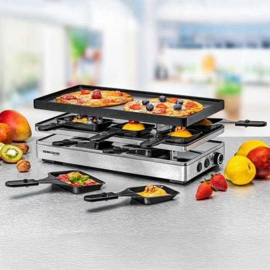 Parrilla de interior Rommelsbacher RCP 1800 Rectangular 1800 W
