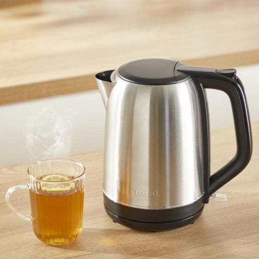 Tetera eléctrica Tefal Subito KO5S0DE0 1,7 L 2400 W Negro Acero inoxidable