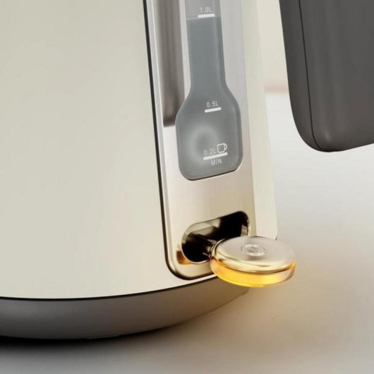 Tetera eléctrica Tefal Collection KI666AE0 1,7 L 2400 W Marfil Acero inoxidable