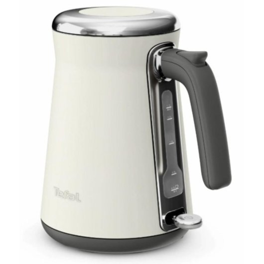 Tetera eléctrica Tefal Collection KI666AE0 1,7 L 2400 W Marfil Acero inoxidable