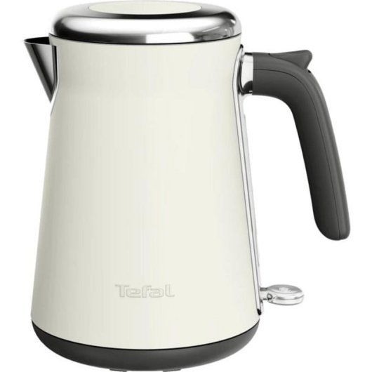 Tetera eléctrica Tefal Collection KI666AE0 1,7 L 2400 W Marfil Acero inoxidable
