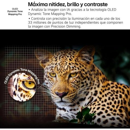 TV LG OLED evo AI OLED55C54LA.AEUD 55" 4K UltraHD 120Hz Smart TV WebOS Dolby Vision