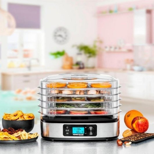 Deshidratador de alimentos Rommelsbacher DA 350 350 W acero inoxidable 5 bandejas