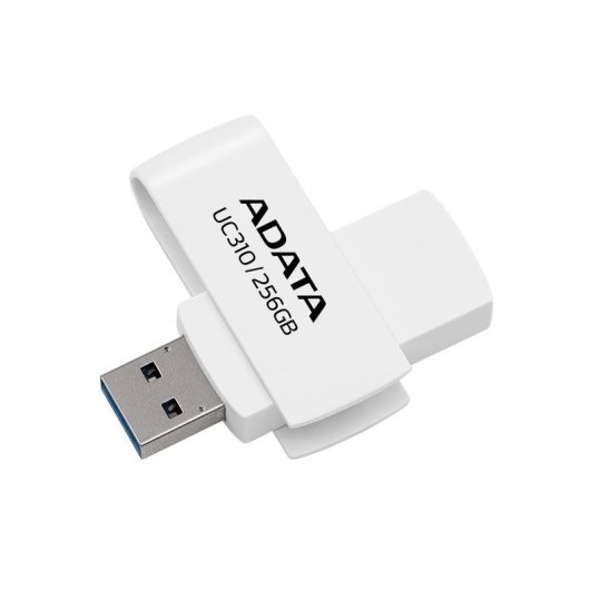 Chiavetta USB ADATA UC310 256 GB USB-A 3.2 Gen 1 girevole bianca