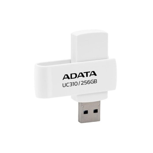 Chiavetta USB ADATA UC310 256 GB USB-A 3.2 Gen 1 girevole bianca