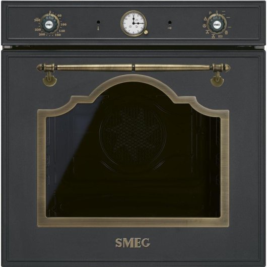 Horno Multifunción SMEG SFP67C1TAO 65L 60cm Pirolítico A Grill Pizza Antracita Bronce