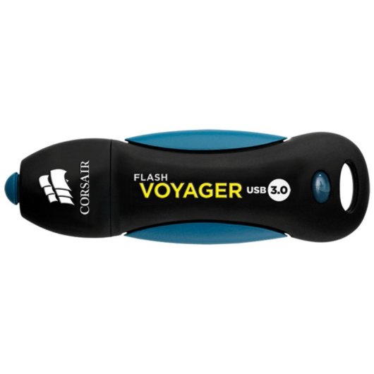 Chiavetta USB Corsair Voyager 256GB USB-A 3.2 Gen 1 nero e blu