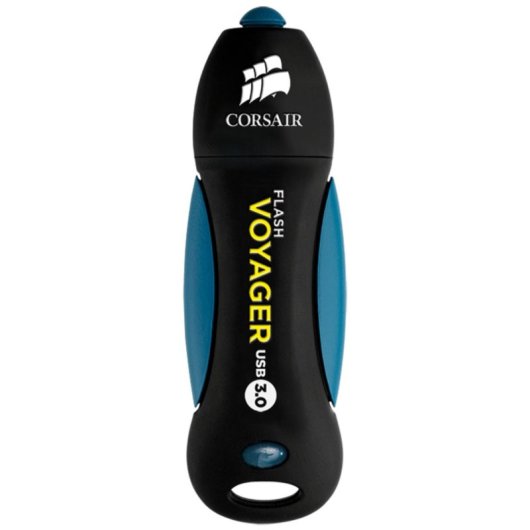 Chiavetta USB Corsair Voyager 256GB USB-A 3.2 Gen 1 nero e blu
