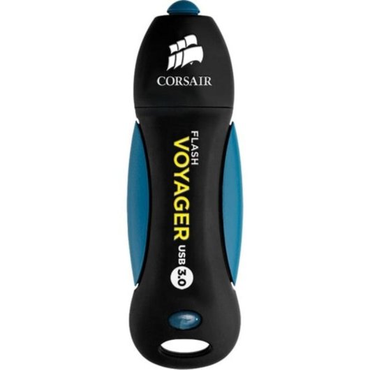Chiavetta USB Corsair Voyager 256GB USB-A 3.2 Gen 1 nero e blu